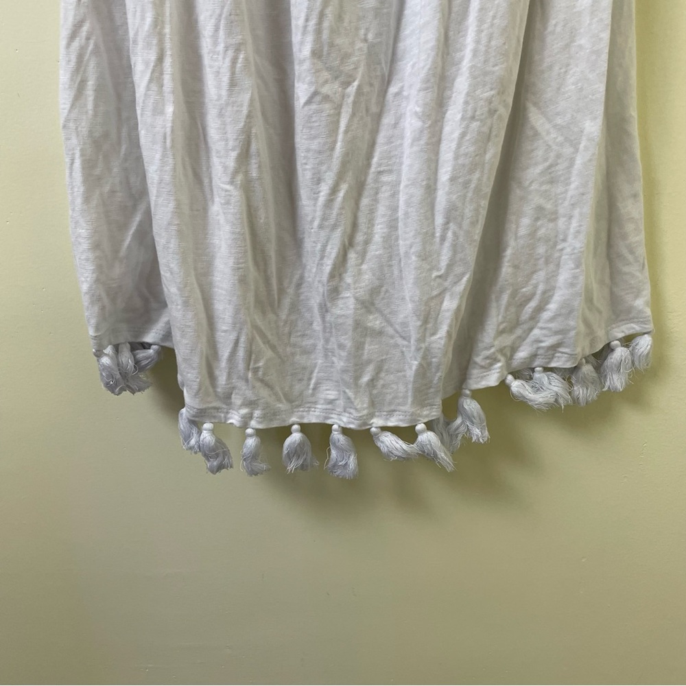 Lilly Pulitzer Trina Off-The-Shoulder WHITE BEACH DRESS SZ Medium - Picture 10 of 14